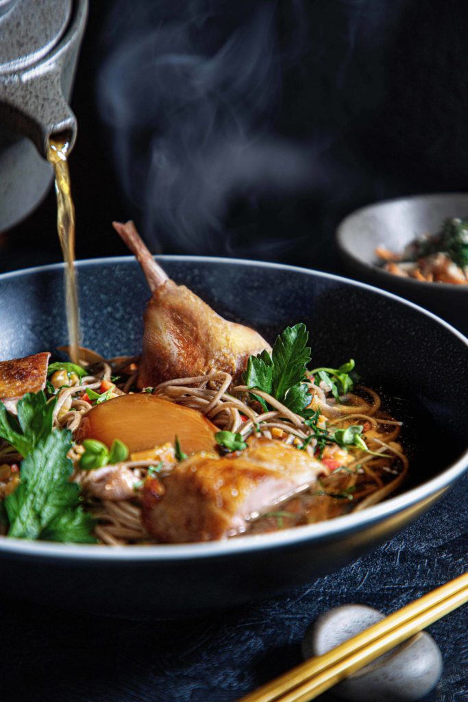 taste the new lunch set food bowl at tangram restaurant